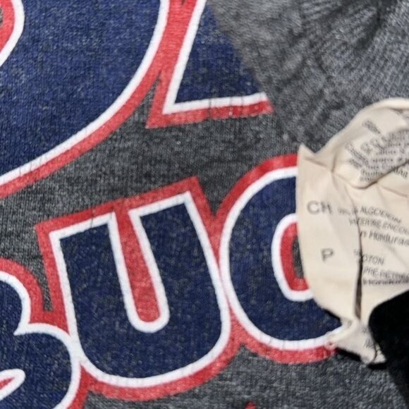 Dads Bucket List Graphic Tee 1. Beer 2. BBQ Gildan Heavy Cotton T-Shirt Gray Sho - Picture 2 of 7